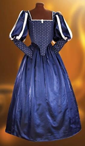 Silk Georgette Fabric royal blue with Subtle Metallic Gold jacquardMIXBKA