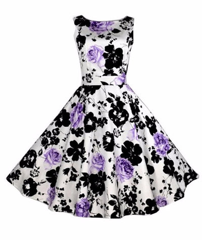 dark tiny floral print Scuba Knit fabric 59&quot; wide- for fashion wear B2SCUBA83[2]