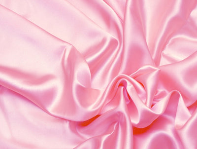 Candy Floss Pink viscose modal satin weave fabric ~ 44&quot; wide.(96)