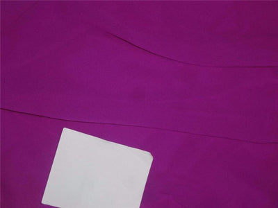 Silk Georgette fabric magenta 80gm 54&quot;