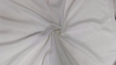 Tencel Twill 30's x 30's White color Fabric ~ {66 mm weight} ~ 58&quot; wide [8200]