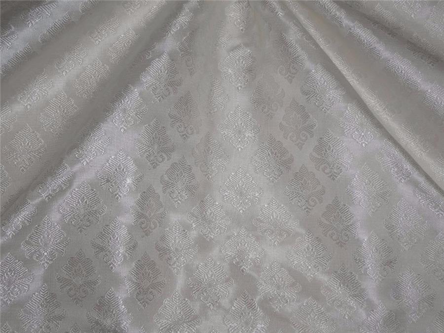 silk brocade white 44&quot; BRO549[3]