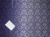brocade FABRIC royal blue and gold 56&quot;