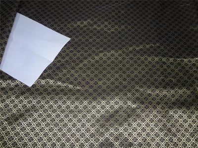 Brocade Black x mettalic Gold Color 44&quot;
