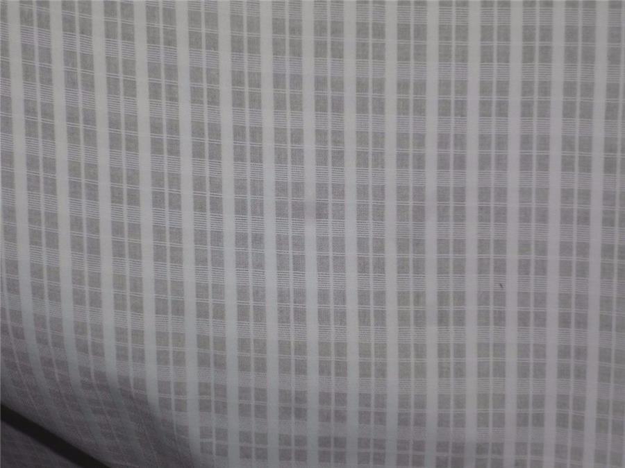 White cotton organdy fabric dobby design no.60 44&quot; wide