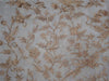 Embroidered ivory with gold net 60&quot; wide B2#94[2]