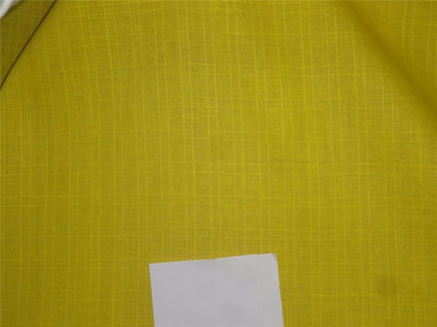cotton organdy fabric leno dobby CHECKS design 44&quot; yellow color