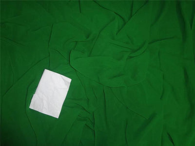 16 mm Silk georgette fabric 44&quot; wide~ green