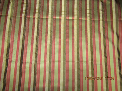 silk taffeta herringbone dobby fabric wide multi color stripe taf#s146[3] 54&quot; wide