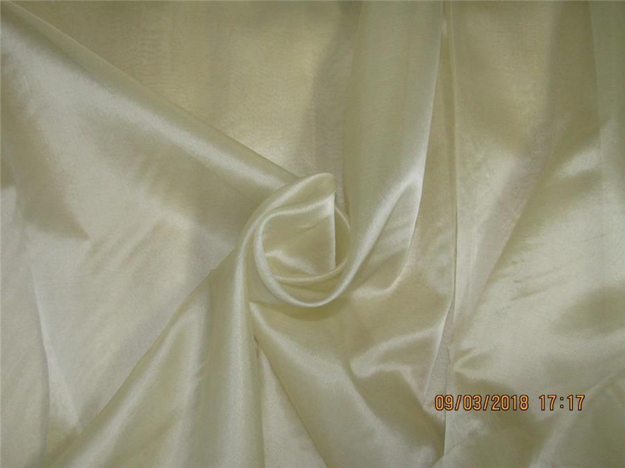 Silk Organza fabric beige color 54&quot; wide pkt #28[5]