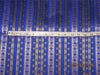 Brocade fabric Royal blue x gold Color 60&quot;
