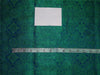 Silk Brocade Vestment Fabric Green x blue color 44&quot; bro558[1]