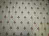Embroider jacquard brocade fabric ivory color 44 inches BRO591[1]