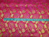 Brocade fabric red ,pink x metallic Gold 44&quot;BRO599[1]