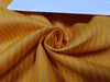 100% Linen Mango and Mustard stripe 60's Lea Fabric ~ 58&quot; wide [10558]