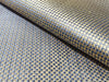 100% Silk taffeta jacquard fabric blue and gold DAMASK 54" wideTAFJ8