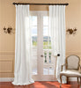 Straight linen curtains a set of 2 53&quot; wide and 90&quot; long