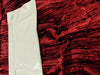 100% Crushed Velvet Red Wine Fabric ~ 44&quot; wide
