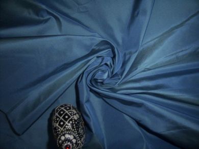 Silk taffeta blueish dark grey colour 54&quot; wide