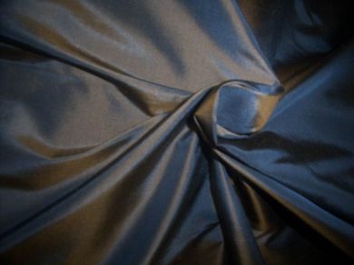 silk taffeta iridescent chestnut brown/blue~princess 54&quot; TAF 57[2]