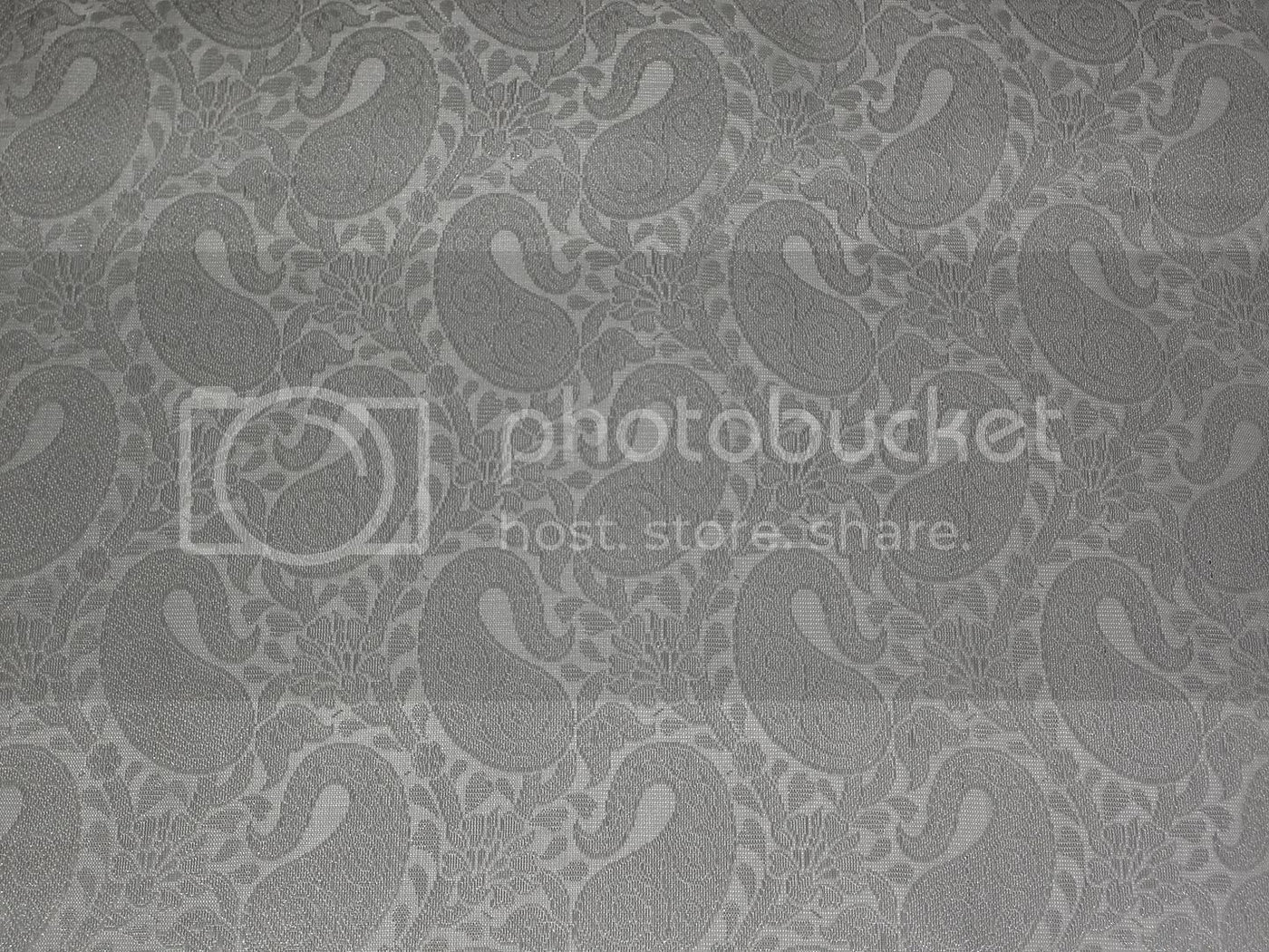 Spun Brocade Fabric Ivory White &amp; Metallic Silver color 44" WIDE BRO362[1]