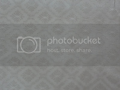 SILK BROCADE FABRIC Ivory WHITE 44" wide BRO210[2]