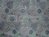 Silk Brocade Fabric Purple,Grey &amp; Sea Green color 44" wide BRO367[5]