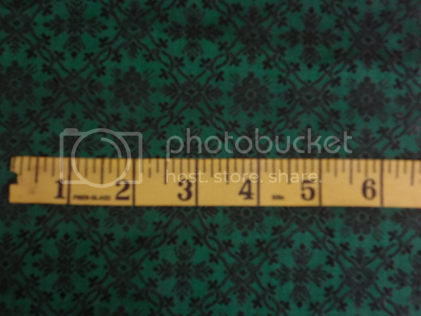 Silk Brocade Fabric Green &amp; Black color Vestment Design 44" wide BRO213[5]