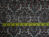 Silk Brocade Fabric Red,Grey &amp; Black color 44" wide BRO213[1]