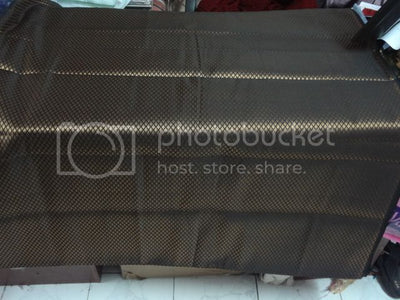 Spun Brocade Fabric Black &amp; Metallic Gold color 44&quot;