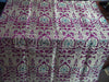 Pure Heavy Silk Brocade Fabric Metallic Gold,Purple & Green 36" wide BRO224[1]