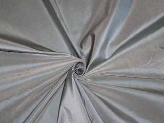 SILK TAFFETA FABRIC Dusty Cloudy Blue colour 54&quot; wide