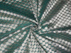 spun Brocade fabric Semi Sheer Metallic & Green colour 44" wide BRO241[1]