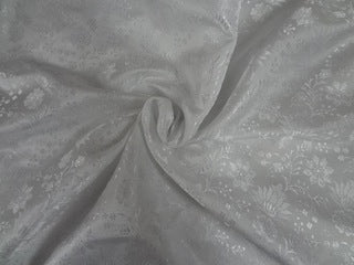 Silk Brocade fabric Ivory color 44" wide BRO236[2]