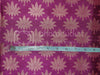 Silk Brocade fabric Purple & Metallic Gold color 44" wide BRO243[3]