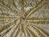 BROCADE FABRIC NUDE,GOLDEN X BROWN COLOR 44&quot;INCH