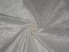 BROCADE jacquard FABRIC Ivory White Color 44" wide BRO265[1]
