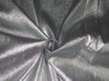 Sheer Silver Glitter silk metalic satin tissue fabric