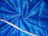 SILK BROCADE FABRIC INK BLUE X BLUE COLOR 44" WIDE BRO496[2]