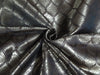 Silk Brocade Fabric Iridescent Red x Black & Metallic Gold color 44" wide BRO277[3]