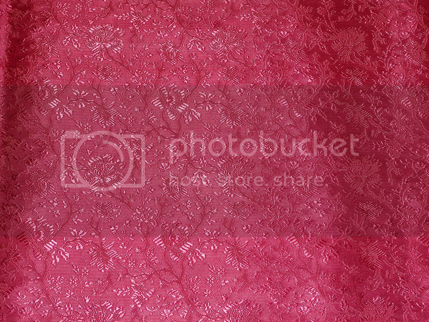 SILK BROCADE FABRIC Pink 44&quot;