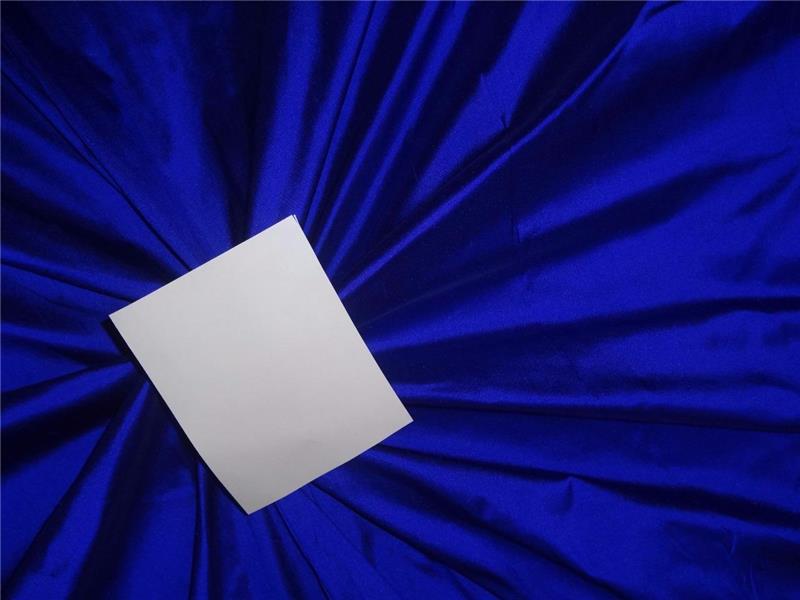 100% silk dupion royal blue color 54" wide DUP227[2]