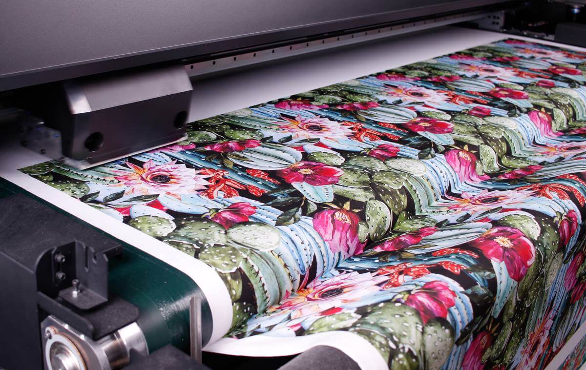 Custom print any dyeable fabric