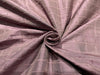 100% silk dupion fabric Iridiscent Pink Champagne x Black Color Ribbed PLAIDS  44" wideDUP#C69[5]