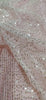Beautiful Heavy Sequins Fabric By Yard 58&quot; Wide cute light pink pink FF36[2]
