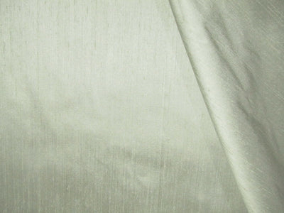 100% pure silk dupioni fabric dusky green 54" with slubs MM99[2]