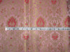 Silk Brocade fabric Pink x metallic gold color 44" wide BRO714[2]