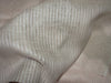 100% Linen Silver Lurex stripe 60's Lea Fabric 58" wide [10099]