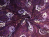 Full Sequence Net Fabric lavender and purple ribbon embroidery