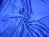 Royal Blue viscose modal satin weave fabric ~ 44&quot; wide.(51)